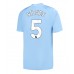 Manchester City John Stones #5 Replika Hemma matchkläder 2023-24 Korta ärmar